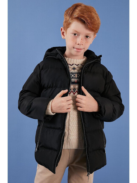 Winter Jacket with Hood, Pockets and Plush Lining 5761911 - 2