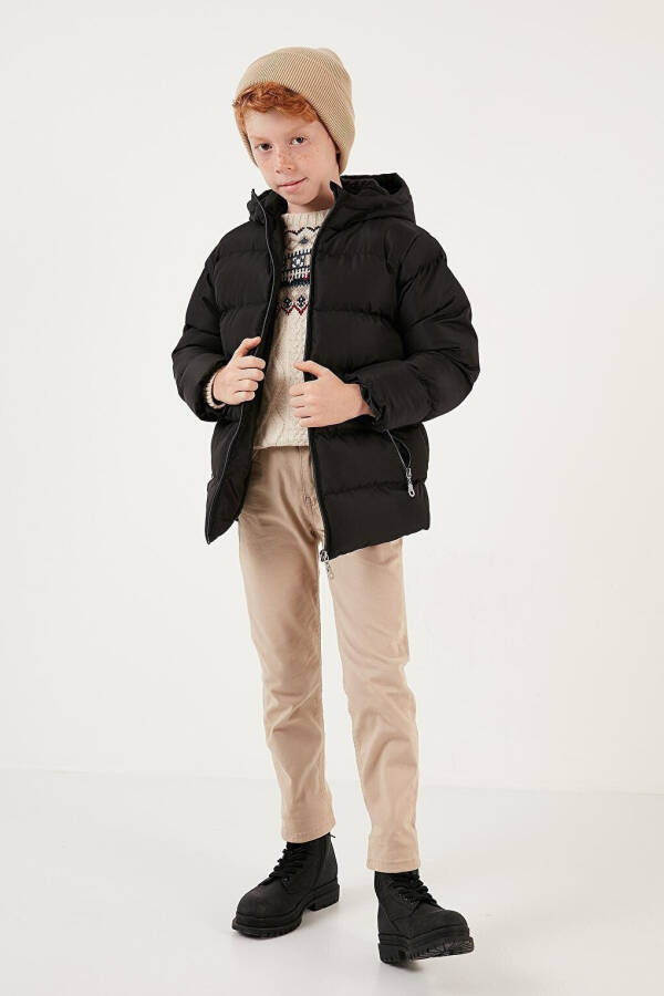 Winter Jacket with Hood, Pockets and Plush Lining 5761911 - 13