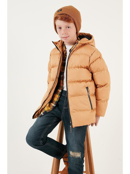 Winter Jacket with Hood, Pockets and Plush Lining 5761911 