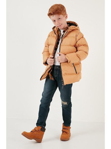 Winter Jacket with Hood, Pockets and Plush Lining 5761911 - 8