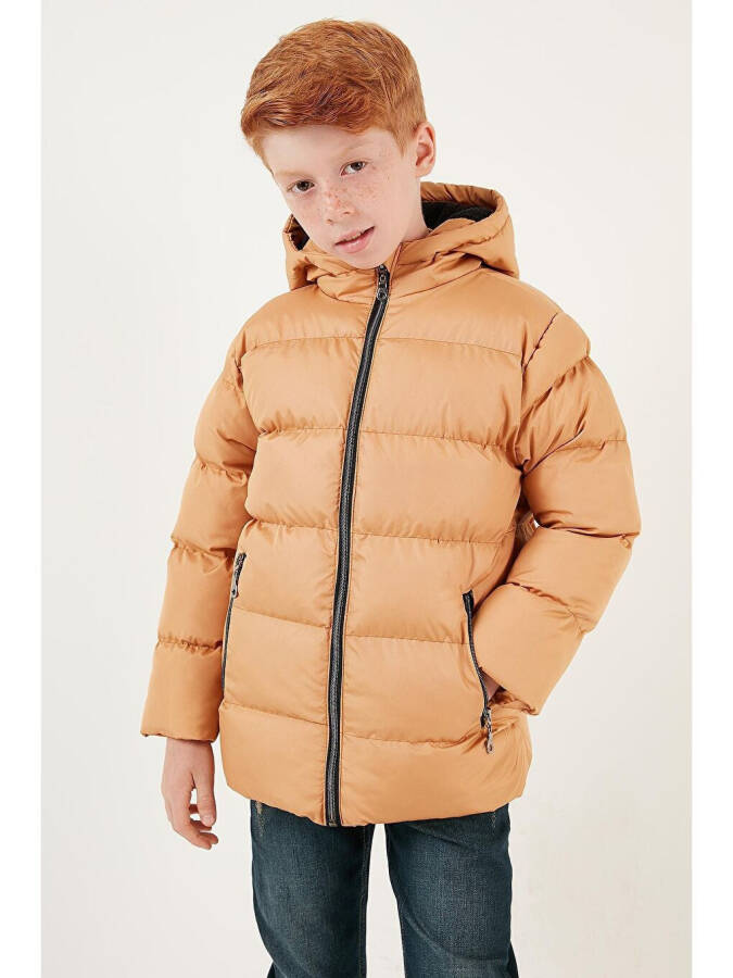 Winter Jacket with Hood, Pockets and Plush Lining 5761911 - 9