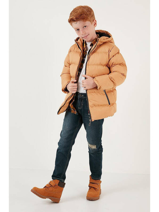 Winter Jacket with Hood, Pockets and Plush Lining 5761911 - 3