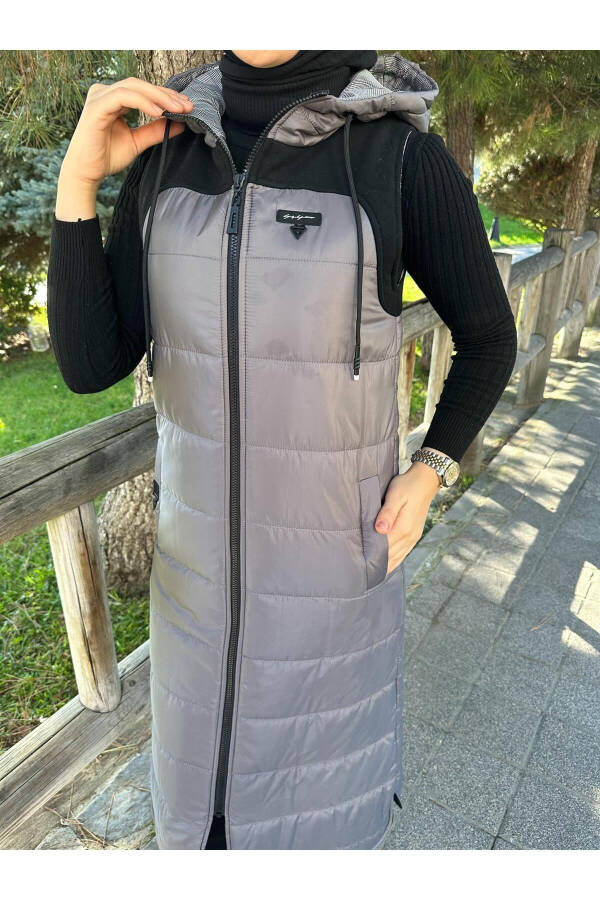 Winter Quilted Puffer Down Filled Women's Vest 50004 - 4