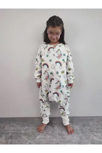 Winter Warm and Natural Baby and Children Sleeping Bag Girl Child 20-24 Degrees 100% Cotton - 4