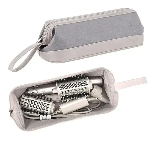 WINZEDGE Airwrap Travel Case for Dyson/Shark Flexstyle, Complete Styler and AttacModazoneents Travel Pouch - Dark Gray - 3