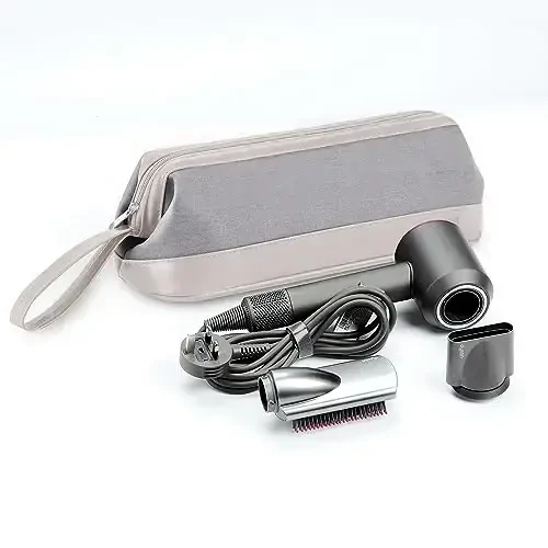 WINZEDGE Airwrap Travel Case for Dyson/Shark Flexstyle, Complete Styler and AttacModazoneents Travel Pouch - Dark Gray - 4