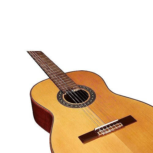 WINZZ ACM27 39-Inch Solid Cedar Classical Guitar With Reinforced Carbon Fiber Neck - 5