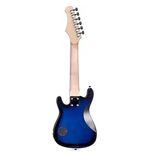 WINZZ EGM100 30 Dyuymlı Haqiqi Bolalar uchun Elektro Gitar, Yangi boshlanuvchilar uchun jihozlar to‘plami, O‘ng qo‘l uchun, Blueburst - 7