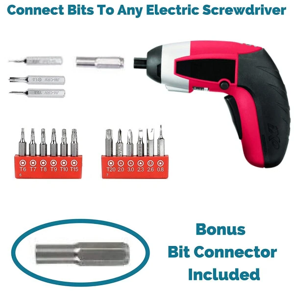 WIREHARD 62 in 1 Precision Screwdriver Set Magnetic iPhone PC PS5 RC Drone Computer Repair Tool Kit - 8