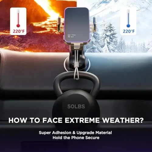 Wireless Car Charger,【7 Colored RGB Backlit】 15W Auto Clamping Phone Holders for Your Car for iPhone 16 15 14 13 12 Mini Pro Max 11 XR XS X, Samsung Galaxy S24 Ultra S23 S22 S21+ Note 20, etc - Gold - 4