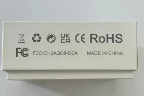 Wireless Earbuds, 2024 New Ultralight Sport Bluetooth 5.3 Headphones in Ear with LED Display, Built-in Mic Earphones, IPX7 Waterproof Wireless Headphones with Earhooks (Dark Blue) - 3