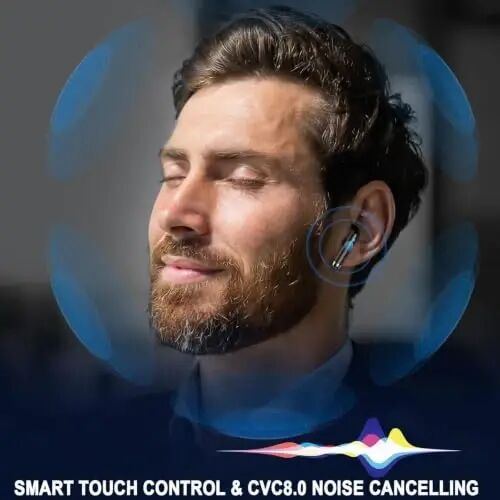 Wireless Earbuds, Bluetooth 5.4 Ear Buds, 32 EQs via App, 6D Bass Stereo | 4 ENC Noise Cancelling Mic, HiFi Stereo, 62 White Noise, Sleep/Game Mode, 40H Playback, IP7 Waterproof Sport, for Android iOS - 3