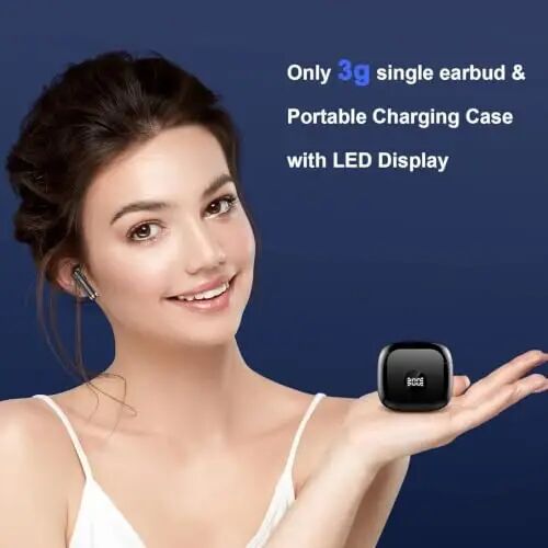 Wireless Earbuds, Bluetooth 5.4 Ear Buds, 32 EQs via App, 6D Bass Stereo | 4 ENC Noise Cancelling Mic, HiFi Stereo, 62 White Noise, Sleep/Game Mode, 40H Playback, IP7 Waterproof Sport, for Android iOS - 5