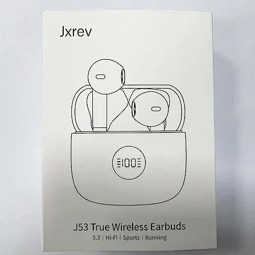 Wireless Earbuds, Bluetooth Ear Buds LED Power Display Headphones Bass Stereo, Bluetooth Earbuds in-Ear Noise Cancelling Mic, 40H Playback Mini Case IP7 Waterproof Sports Earphones for Android iOS - 7