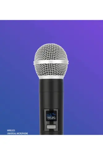 Wireless Karaoke Dual Microphone 6.35mm Stage Performance Party Activity Amplifier Speaker Wn06 Bluetooth-free - 4