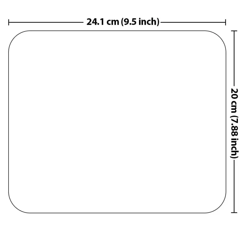 WIRESTER Rectangle Standard Mouse Pad, Non-Slip Mouse Pad for Home, Office, and Gaming Desk, Dream Cosmos Galaxy - 2