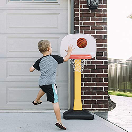 Wisdom Leaves Mini Rubber Basketball, Small Basketball for kids/Toddler, Game Play Balls Size 3 (22-Inch) - 6