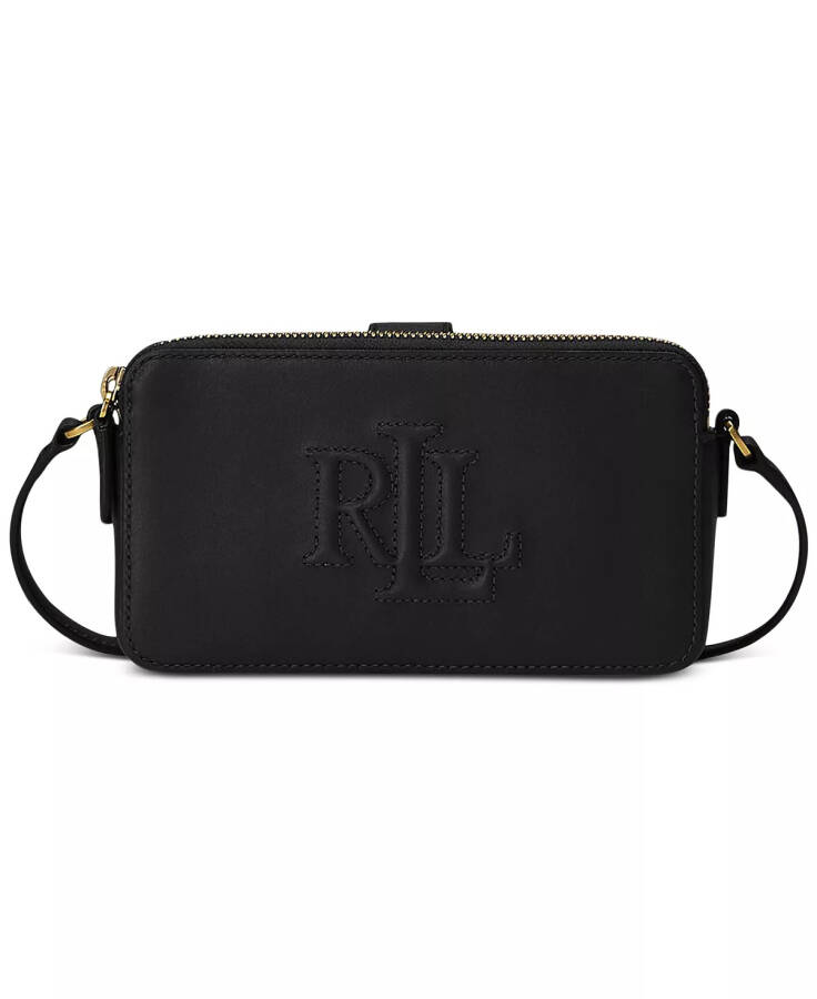 Witley Leather Black Crossbody Wallet - 1