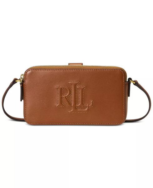 Witley Leather Crossbody Wallet Lauren Tan - 1