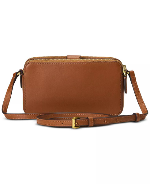 Witley Leather Crossbody Wallet Lauren Tan - 4