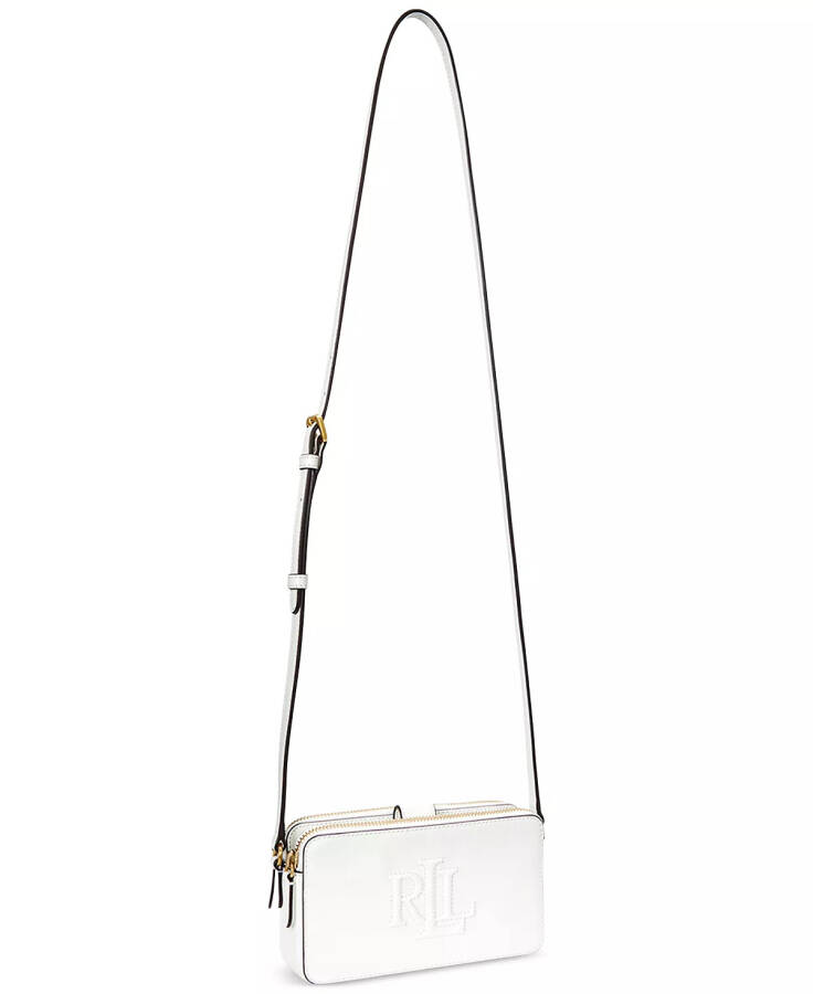 Witley Leather Crossbody Wallet White - 3