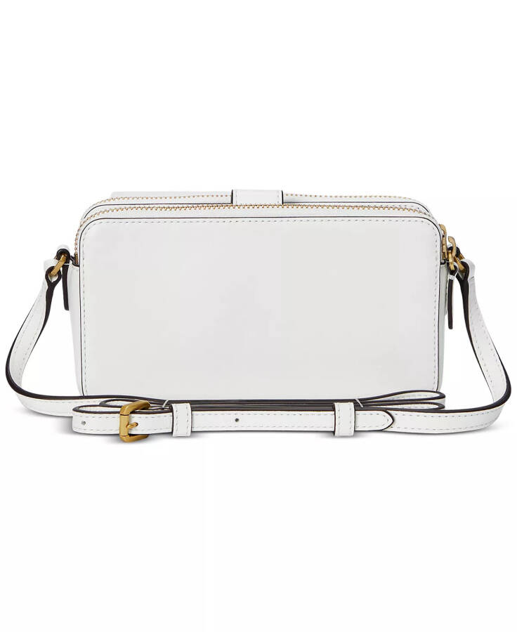 Witley Leather Crossbody Wallet White - 4