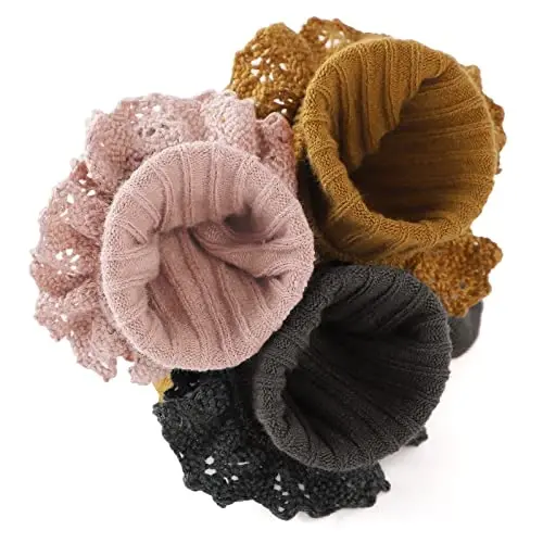Witwot 6 Pairs Baby Girls Ruffles Ankle Socks Toddler Boys Dress Sock Soft Cotton Size 6M - 7Y - 6