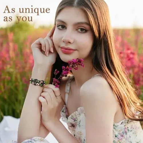 Witzon Floral Silicone Band Compatible with Apple Watch Bands For Women | 40mm 41mm 38mm 42mm 44mm 45mm 46mm 49mm, Engraved Cute Dressy Strap for iWatch Series 12 11 10 9 8 7 6 5 SE Ultra 4 3 2 1 - Witzon (1)