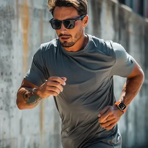 Witzon Magnetic Band Compatible with Apple Watch 45mm for Men 46mm 44mm 42mm 41mm 40mm 38mm 49mm Bands, Sport Silicone Strap Strong Magnet Link Wristband for iWatch Series 10 9 8 7 6 5 4 3 SE Ultra 2 - 5