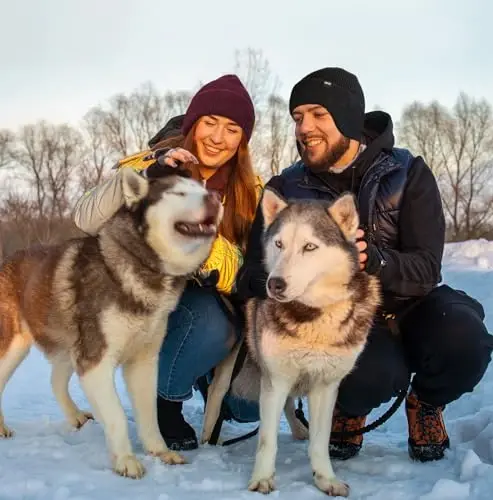 Wmcaps Erkaklar va Ayollar uchun Quloqchinli Qishki Fleece Beanie, Ochiq Havoda Issiq Termal Trikotaj Shlyapa - 5