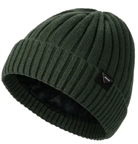 Wmcaps Winter Beanie Knitted Hats for Men Women, Fleece Lined Beanie Warm Stocking Cap Soft Warm Ski Hats Unisex - 1