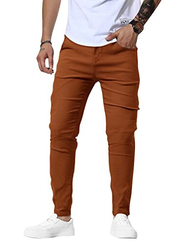 Woenzaia Erkaklar Kundalik Slim Fit Shimlar Tor Tanga Libos Shimlar - 1