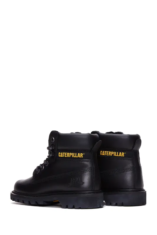 Woman Black Leather Colorado Boot 015g100095-BLACK - 6