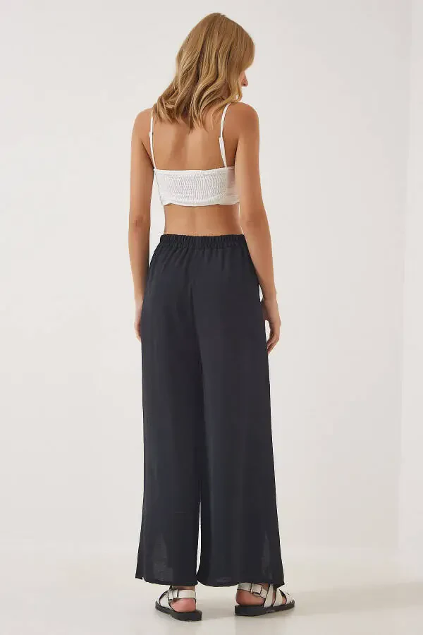Woman Black Skirt Look Ayrobin Culottes DE00009 - 5