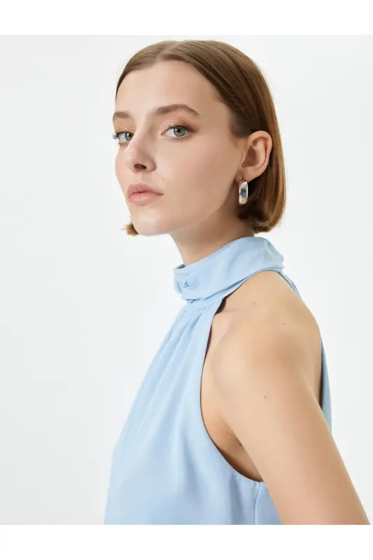 Woman Blouse Blue 4sak60247uw - 1