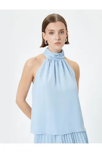 Woman Blouse Blue 4sak60247uw - 3