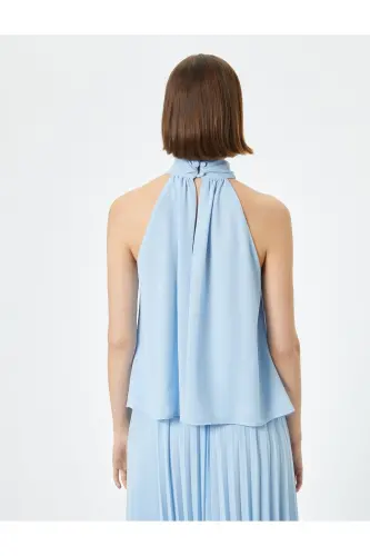 Woman Blouse Blue 4sak60247uw - 4