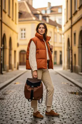 Woman Brown Black Handmade Backpack-BrownBlack - AYŞE TEYZE'NIN ÇANTALARI (1)