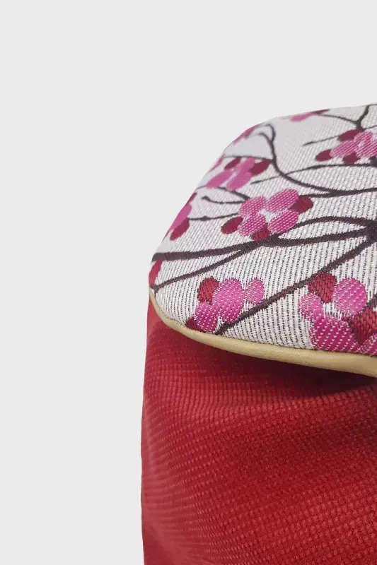 Woman Cherry Blossom Handmade Backpack-CherryBlossom - 3