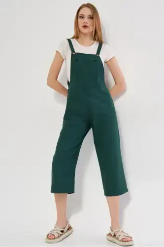 Woman Gardener Jumpsuit ARM-20K001117-Emerald - 1