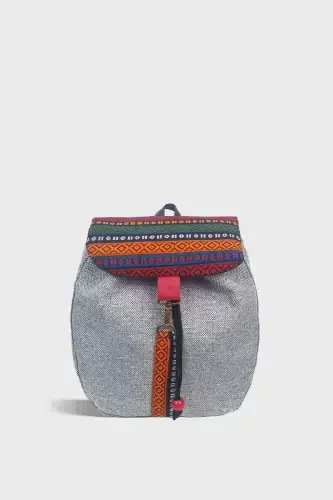 Woman Gray Backpack Ksırt04-Trabzon - 1