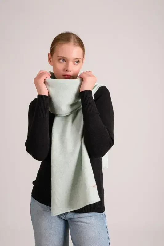 Woman Melange Soft Touch Scarf Mint 23w506-Mint - 1
