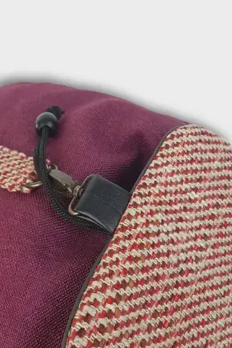 Woman Purple Handmade Backpack-Purple - 3