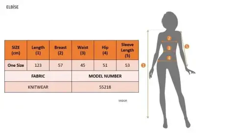 Women Long Sleeve Collar Multi Color Knitted Long Dress - 11