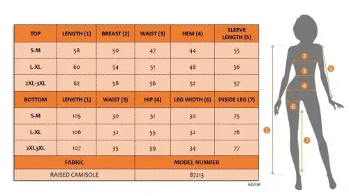 Women Long Sleeve Crew Neck Fleece Lined Rib Knit Blouse and Pants Set - 6