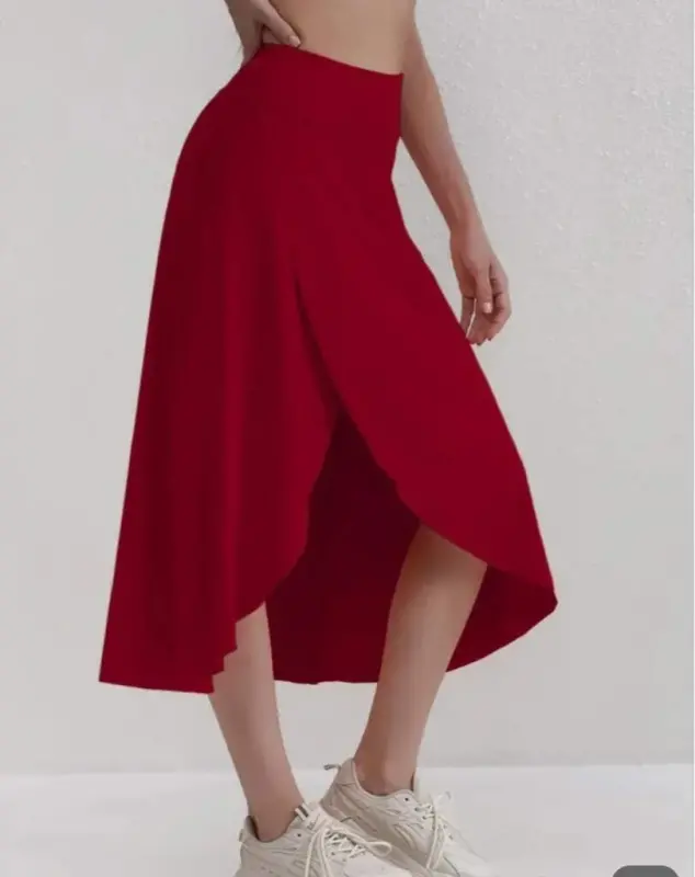 Women Pocket Detail Tights Sandy Skirt - BÜYÜKBEDENIZ