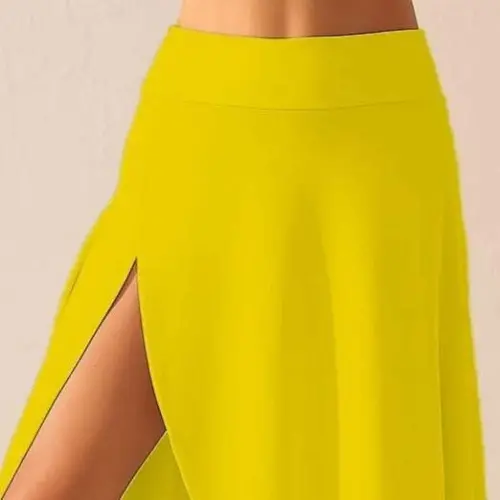 Women Pocket Detail Tights Sandy Skirt - BÜYÜKBEDENIZ (1)