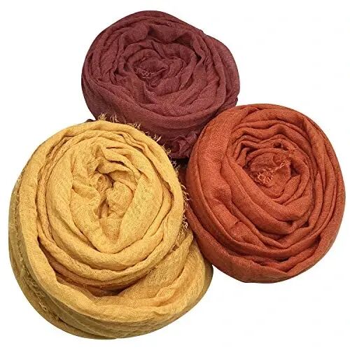 Women Scarf Shawl for All Season 3PCS Scarve Wrap Scarve. - Women (1)