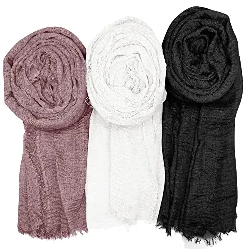 Women Scarf Shawl for All Season 3PCS Scarve Wrap Scarve. - 1