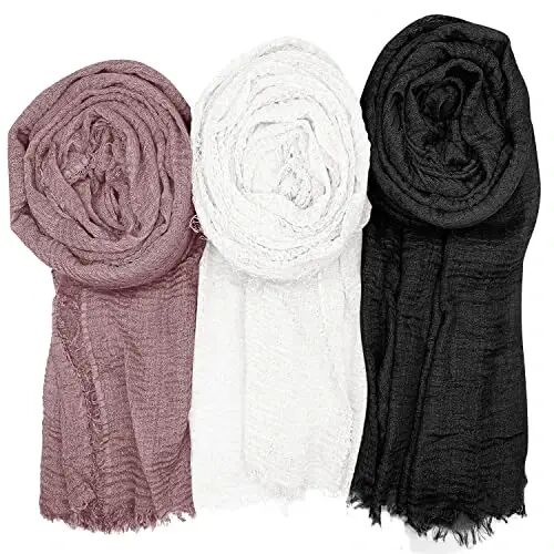 Women Scarf Shawl for All Season 3PCS Scarve Wrap Scarve. - Axe Sickle